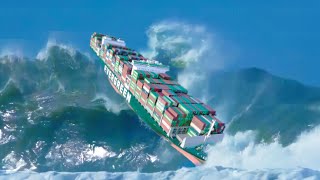 Why MONSTER WAVES Can’t Sink Large Ships During Storms [upl. by Chip]