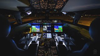 BOMBARDIER GLOBAL 7500 Crushing Time Zones [upl. by Tlevesoor904]