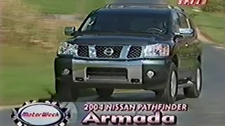 2004 Nissan Armada LE 4WD V8  MotorWeek Retro [upl. by Relluf]