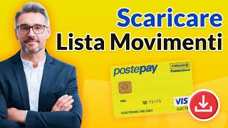 Come Scaricare la Lista Movimenti della Carta Postepay [upl. by Ecinej]