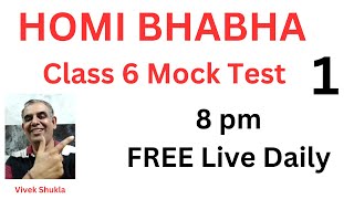 Homi Bhabha Exam live [upl. by Inoek226]