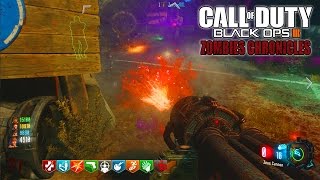 ASCENSION EASTER EGG REMASTERED GAMEPLAY  BLACK OPS 3 ZOMBIE CHRONICLES DLC 5 GAMEPLAY [upl. by Namolos]