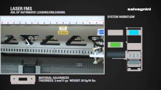 Salvagnini laser automation MTW  ADLMCL [upl. by Audwen]