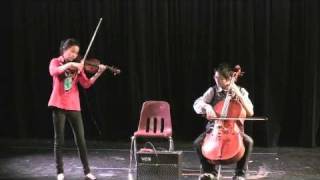 Secrets by OneRepublic for Violin and Cello performed by Nathan Chan and Clara Chan [upl. by Amil549]