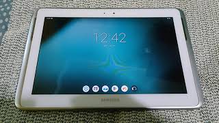 Tablet Samsung Galaxy Note 101 GT N8010 LineageOs 191 Android 12L [upl. by Ytsihc638]