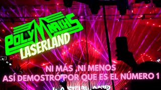 POLYMARCHS 2024 LASERLAND  NUEVA ILUMINACIÓN  EN FERIA DE CUAUTLANCINGO [upl. by Trever575]