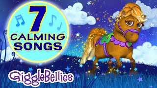 All The Pretty Little Horses  Bedtime Songs Lullabies amp Nursery Rhymes  Gigglebellies [upl. by Gerson]