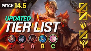 UPDATED 145 TIER LIST  BEST Champions NEW Meta  Season 14 Update Guide [upl. by Atteve]