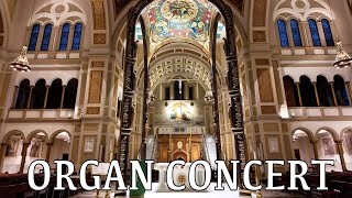 🇺🇸 4K FRANCISCAN MONASTERY  ORGAN MUSIC LIVE ORGAN MUSIC IN WASHINGTON DC LIVELYFULCHER ORGAN [upl. by High]