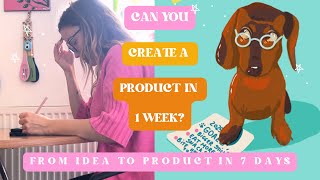 From idea to product in 7 days  a cozy vlog with dachshunds and a small shop [upl. by Linea]