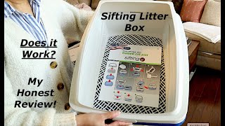 Sifting Litter Box  Is it right for you and your cats My review [upl. by Hales]