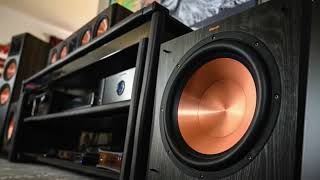 THE BEST SUBWOOFER OF KLIPSCH R100SW bass bassmusic sub subwoofer klipsch audio speaker [upl. by Annid68]