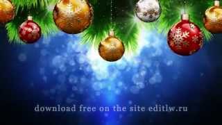 Free Video Background 1920x1080 winter christmas new year [upl. by Airitak]