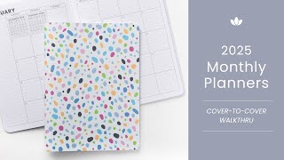 2025 Monthly Planner Flip Through  Sprouted Planner [upl. by Eniamrej]