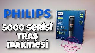 Philips 5000 Serisi Traş  Saç Kesim Makinesi Kutusunu Açıyoruz  Ayrıntılı İnceleme Videosu mg5730 [upl. by Elbam754]