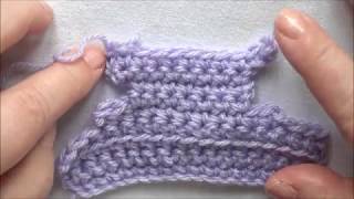 apprendre les mailles serrées leçon de crochet n°2 [upl. by Aneehsak]