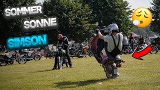 😍 SIMSONTREFFEN KATHENDORF 2024  ABRISS 🤯  dieburnyz3108 louisxlive  Motovlog 64 [upl. by Ylyl]