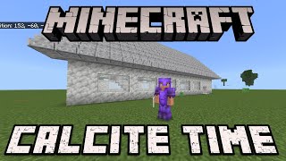 Building with calcite in Minecraft [upl. by Avuha]