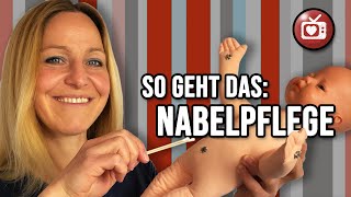 Nabelpflege beim Baby  Herzklopfen ♥ Dein Geburtskanal  mit Hebamme Berit [upl. by Buchbinder]