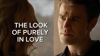 stefan giving caroline the loml look for straight 19 minutes and 9 seconds [upl. by Nnyled631]