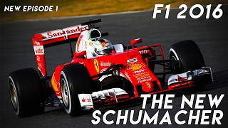 The New Schumacher  F1 2016 New Episode 1 Ferrari [upl. by Gulick318]