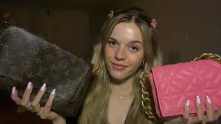 ASMR Relaxing Purse Show amp Tell 👛 [upl. by Rephotsirhc]