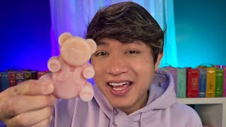 ASMR  Eating Wax Candy 🍭 Satisfying Chewing Sounds [upl. by Daryle311]