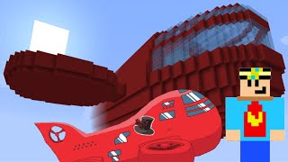 Henry Stickmin Toppat Airship Minecraft Build  FULL TOUR [upl. by Ahsha]