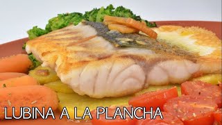 LUBINA A LA PLANCHA CON VERDURAS CRUDITE  Alimentación sana  cocina familiar  Javier Romero [upl. by Riha]