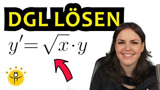 Differentialgleichung lösen – DGL 1 Ordnung Anfangswertproblem Trennung der Variablen [upl. by Aicnarf162]