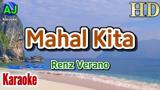 MAHAL KITA  Renz Verano  KARAOKE HD [upl. by Howey370]