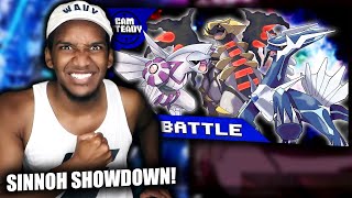 CREATION TRIO RAP BATTLE Dialga vs Palkia vs Giratina Rap Battle Reaction from Cam Steady [upl. by Axela]