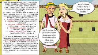 Augusto imperatore e levoluzione urbanistica di Roma Flipped Classroom [upl. by Naryt157]