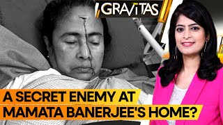 Gravitas Was Mamata Banerjee pushed or was her fall an accident What is truth [upl. by Runck]