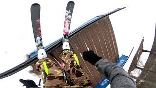 A Day On My Skis  GoPro 6 POV [upl. by Letch]