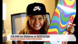 The Most INCREDIBLE NEWS  Sky Brown x ALMOST Skateistan [upl. by Yank]