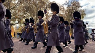 British Army Band Colchester and The Band of the Coldstream Guards Changing the Guard [upl. by Louis]