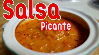 Salsa de chile de árbol y jitomate [upl. by Enilehcim]