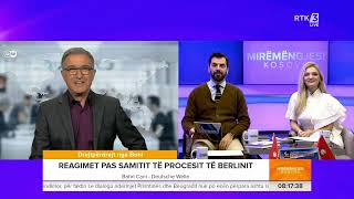 Bahri Cani  Deutsche Welle  Mirëmëngjesi Kosovë 18102024 [upl. by Barbette]