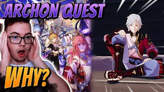 WHY DID MIHOYO DO THIS Omnipresence Over Mortals  Archon Quest  Genshin Impact [upl. by Lerred]