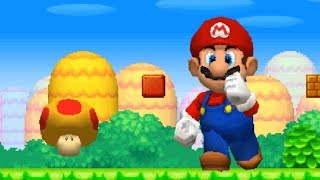 New Super Mario Bros DS Walkthrough  Part 1  World 1 [upl. by Wirth]