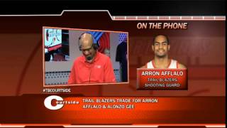 Courtside  Arron Afflalo on Moving to Rip City [upl. by Bradford592]