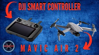 DJI SMART CONTROLLER  MAVIC AIR 2 VALE A PENA [upl. by Naujek258]