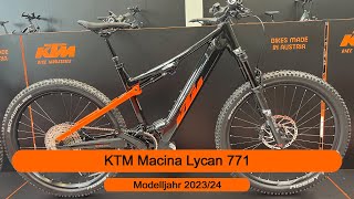 KTM Macina Lycan 771  Modelljahr 2023  2024 [upl. by Noynek]