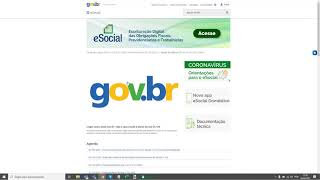 Como acessar o eSocial pelo GOVBR [upl. by Edea]