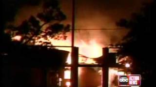 Massive fire destroys 430 room hotel in Kissimmee [upl. by Clyde900]