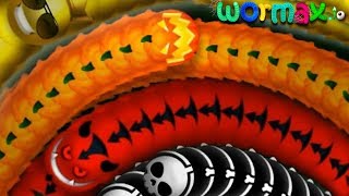 Wormaxio © Epic Wormaxio Beat 99514 Plus Unlucky Halloween Snakes  Wormax Hack World Not Record ✓ [upl. by Maupin]