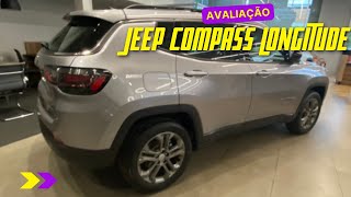 AVALIAÇÃO COMPLETA JEEP COMPASS LONGITUDE 2024 [upl. by Yahsal]