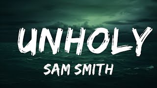 Sam Smith  Unholy Lyrics ft Kim Petras  lyrics Zee Music [upl. by Nilek]