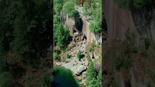 Hodge Close Quarry The Lake District drone ukhiddengem ukoutdoors lakedistrict outdoors [upl. by Bonita]